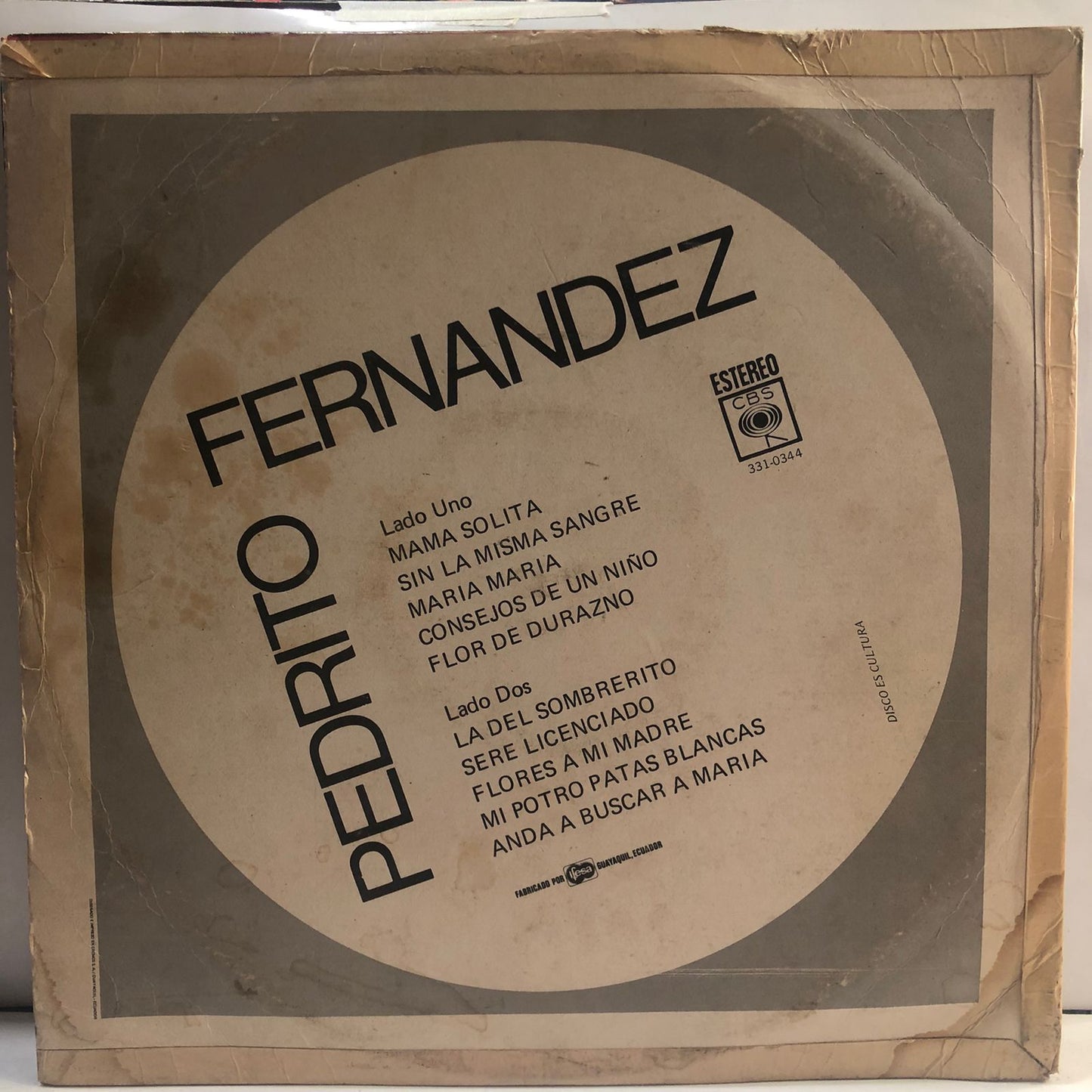 PEDRITO FERNANDEZ  LP