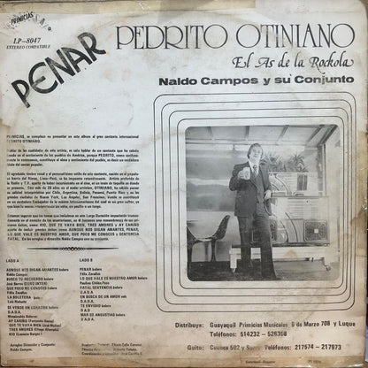 PEDRITO OTINIANO - EL AS DE LA ROCKOLA LP