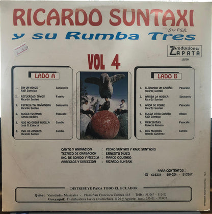 RICARDO SUNTAXI Y SU RUMBA TRES VOL.4 LP