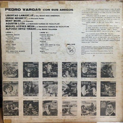 PEDRO VARGAS CON SUS AMIGOS LP