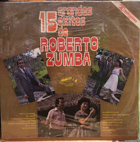 ROBERTO ZUMBA - 15 GRANDES EXITOS LP