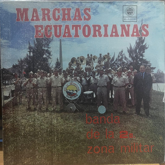BANDA DE LA 2a ZONA MILITAR - MARCHAS ECUATORIANAS LP