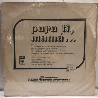 PARA TI MAMA - VARIOS INTERPRETES  LP