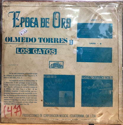 OLMEDO TORRES Y LOS GATOS - EPOCA DE ORO VOLUMEN 3 LP