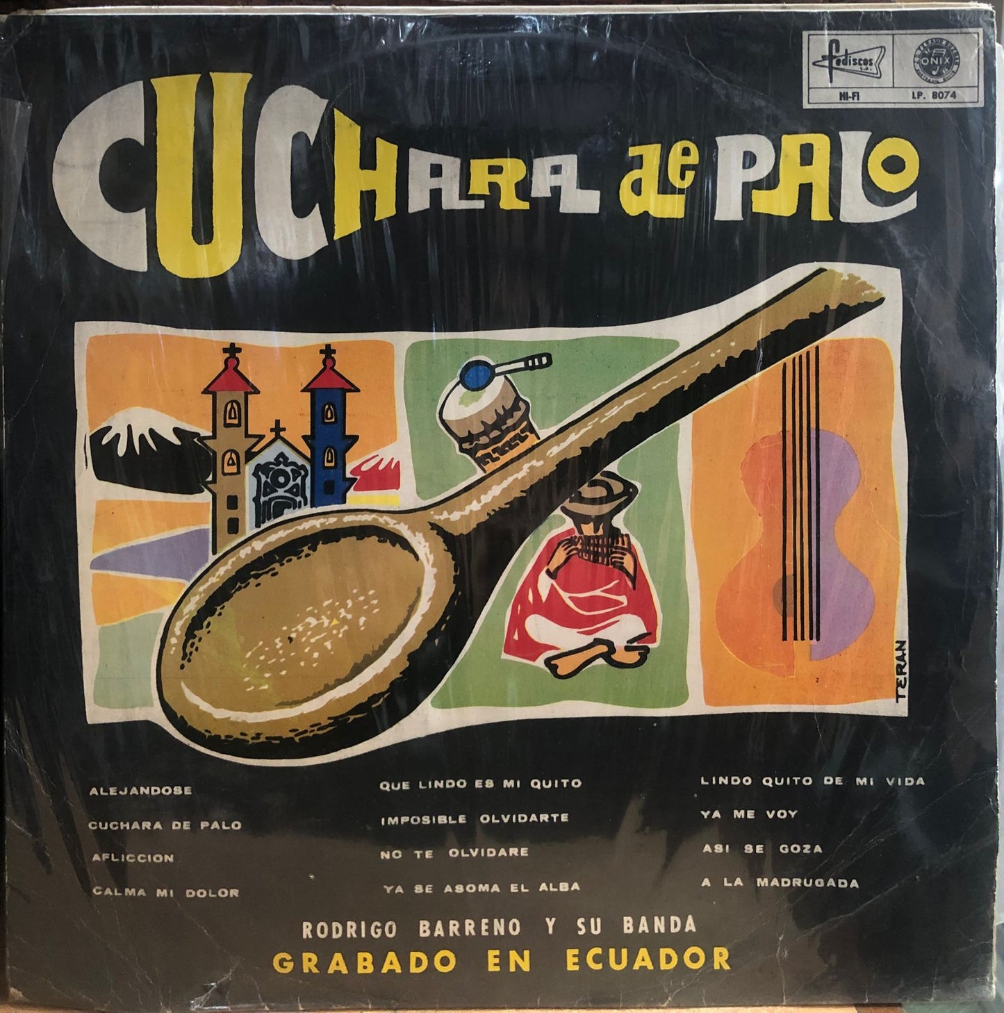 RODRIGO BARRENO Y SU BANDA - CUCHARA DE PALO LP (DE EPOCA)