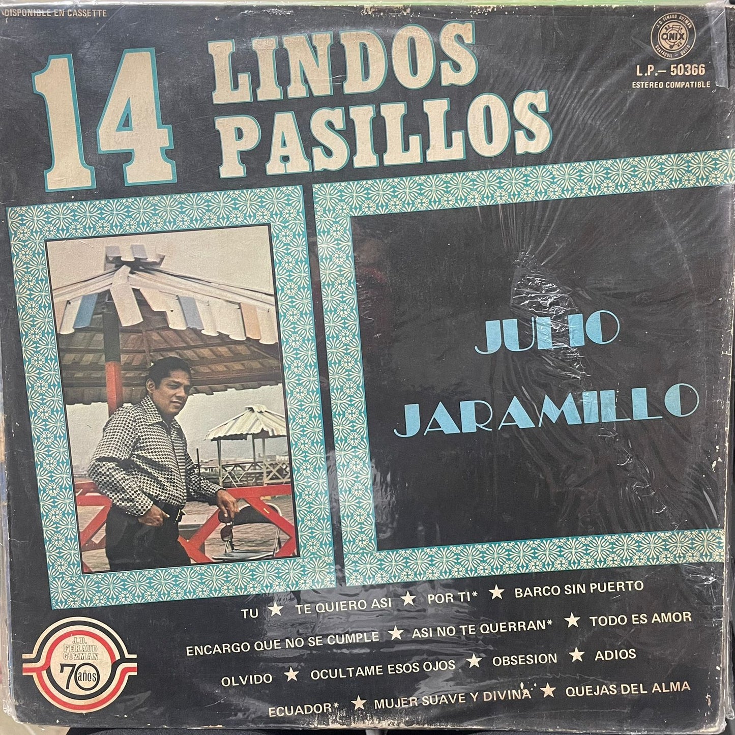 JULIO JARAMILLO - 14 LINDOS PASILLOS LP (DE EPOCA)