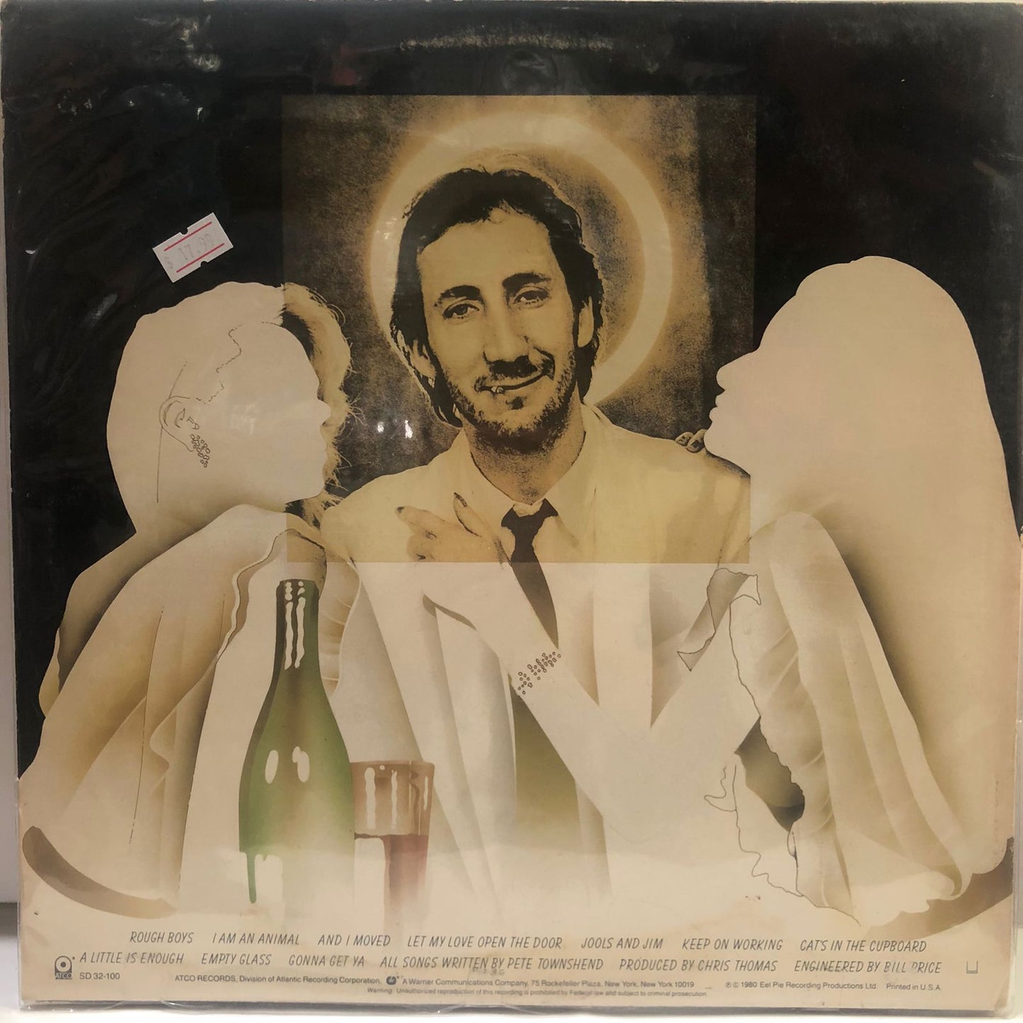 PETE TOWNSHEND - EMPTY GLASS LP (DE EPOCA)