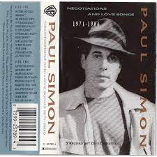 PAUL SIMON - NEGOTIATIONS AND LOVE SONGS 1971 - 1986  CASSETTE