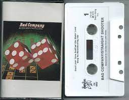 BAD COMPANY - STRAIGHT SHOOTER  CASSETTE