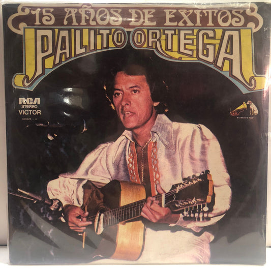 PALITO ORTEGA - 15 AÑOS DE EXITOS LP DOBLE