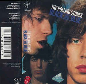 THE ROLLING STONES - BLACK AND BLUE  CASSETTE