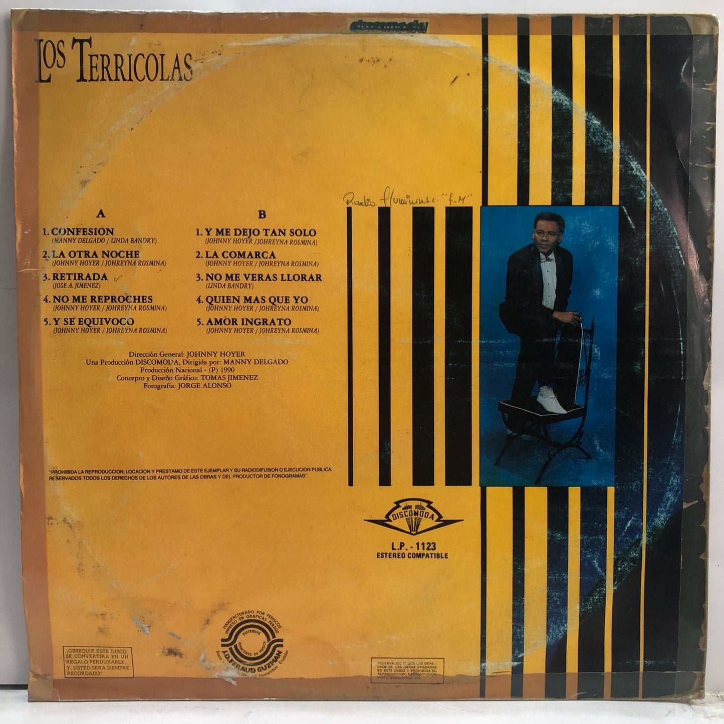 LOS TERRICOLAS - LOS TERRICOLAS LP