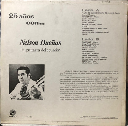 NELSON DUEÑAS - 25 AÑOS CON... LP (DE EPOCA)