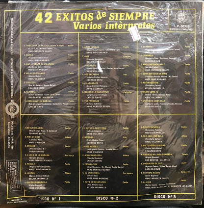 42 EXITOS DE SIEMPRE LP
