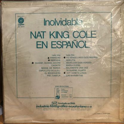 NAT KING COLE - EN ESPAÑOL LP