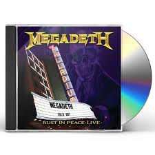 MEGADETH - RUST IN PEACE LIVE  CD