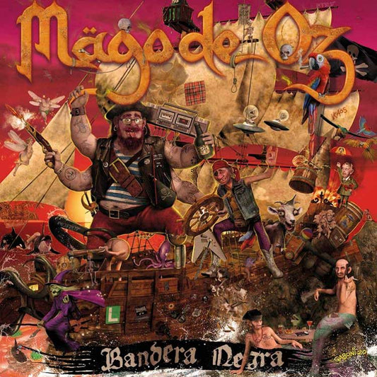 MAGO DE OZ - BANDERA NEGRA  LP + CD