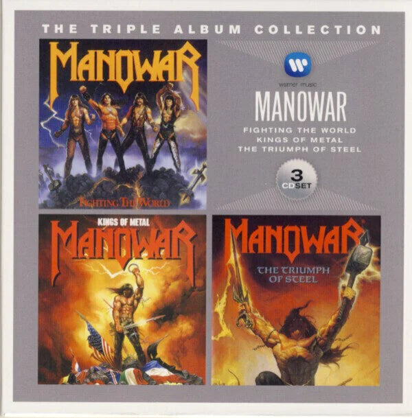 MANOWAR - THE TRIPLE ALBUM 3 CDS