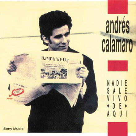 ANDRES CALAMARO - NADIE SALE VIVO DE AQUI CD DIGIPAK