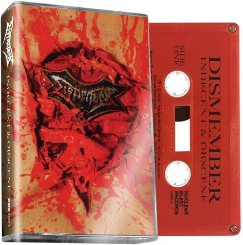 DISMEMBER - INDECENT & OBSCENE  CASSETTE