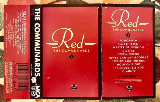 THE COMMUNARDS - RED  CASSETTE