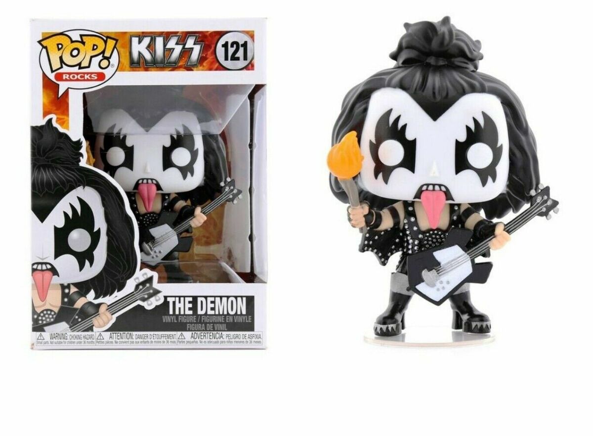 KISS - THE DEMON  MUÑECO POP ROCKS