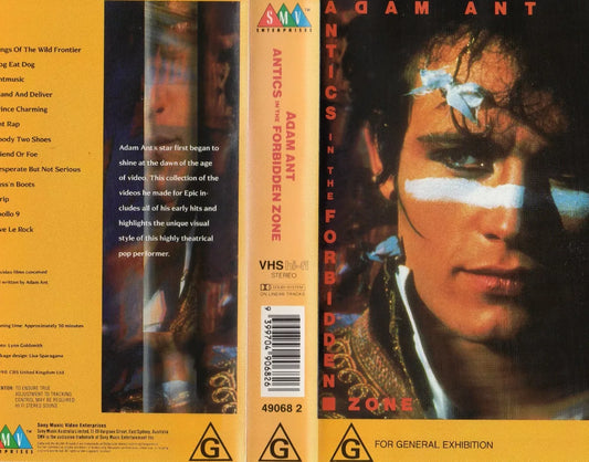 ADAM ANT - ANTICS IN THE FORBIDDEN CASSETTE