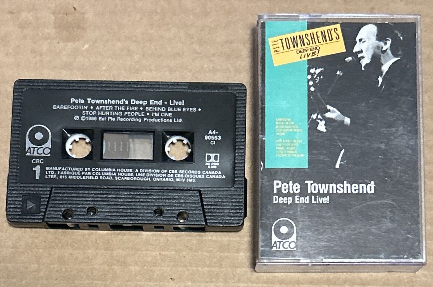 PETE TOWNSHEND'S - DEEP END CASSETTE