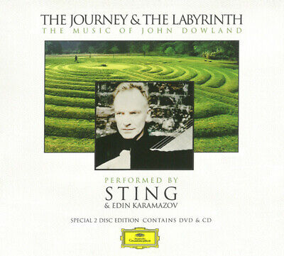 STING - THE JOURNEY & THE LABYRINTH CD + DV D