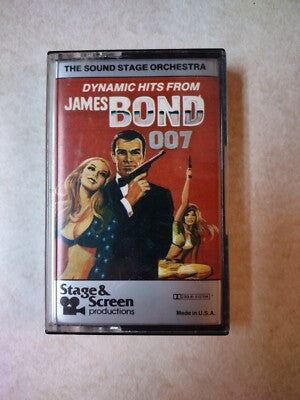 JAMES BOND - DYNAMIC HITS  CASSETTE