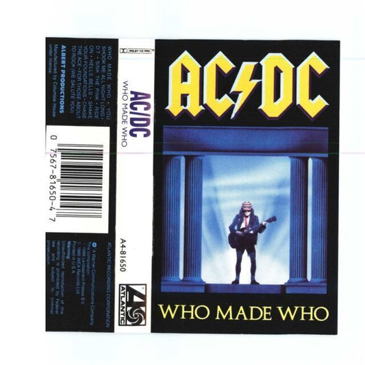 AC/DC - WHO MADE WHO CASSETTE