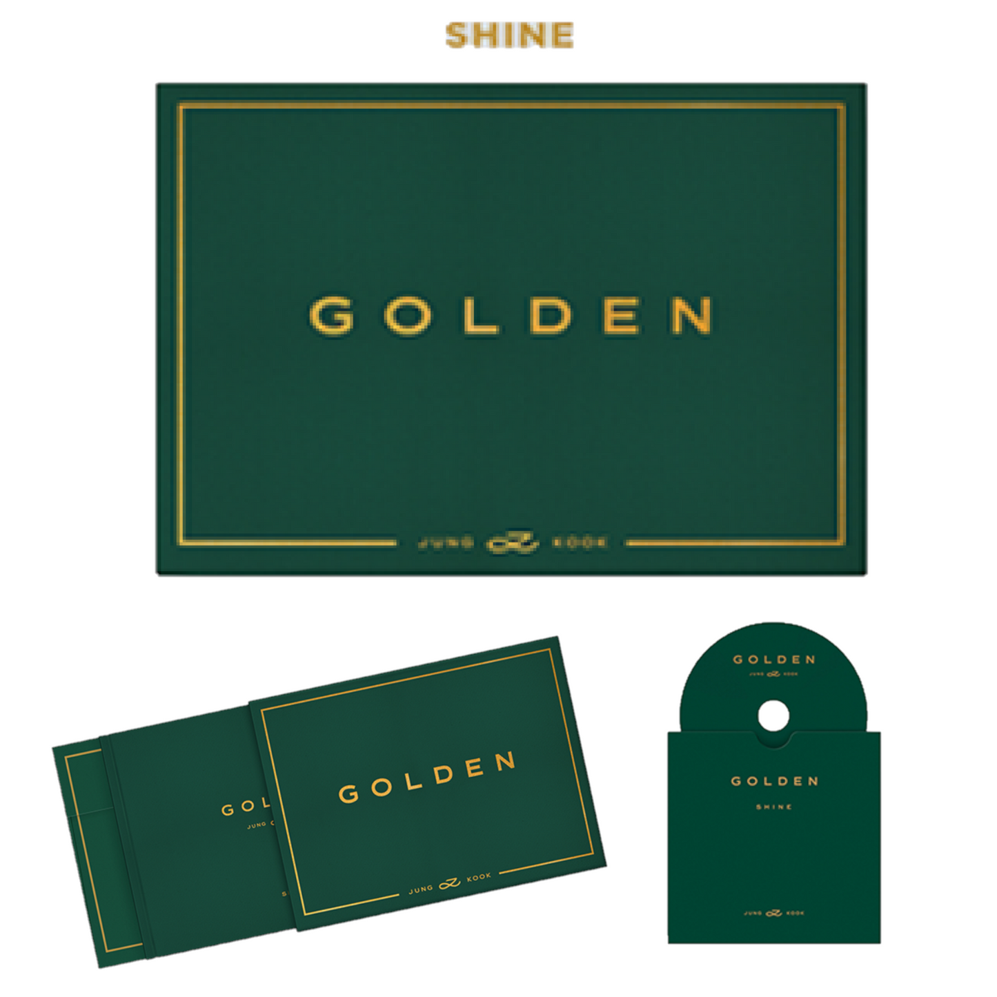 BTS - JUNG KOOK - GOLDEN  CD