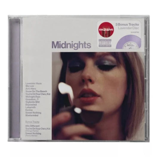 TAYLOR SWIFT - MIDNIGHTS CD (LAVENDER DISC)