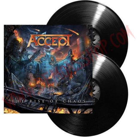 ACCEPT - THE RISE OF CHAOS  2 LPS