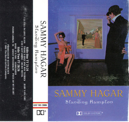 SAMMY HAGAR - STANDING HAMPTON  CASSETTE