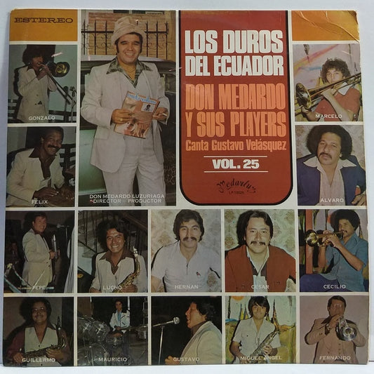 DON MEDARDO Y SUS PLAYERS - LOS DUROS DEL ECUADOR VOL.25   LP