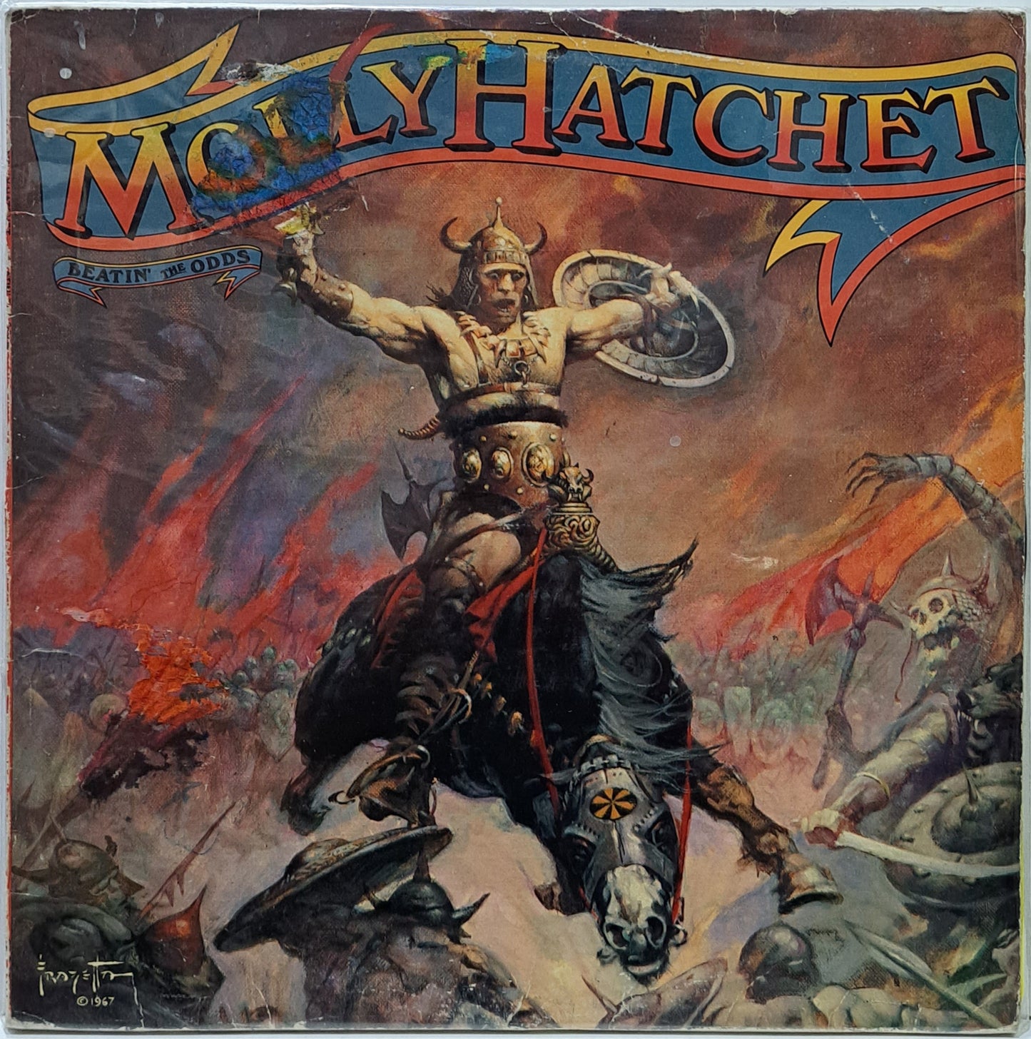 MOLLY HATCHET - BEATIN THE ODDS  LP