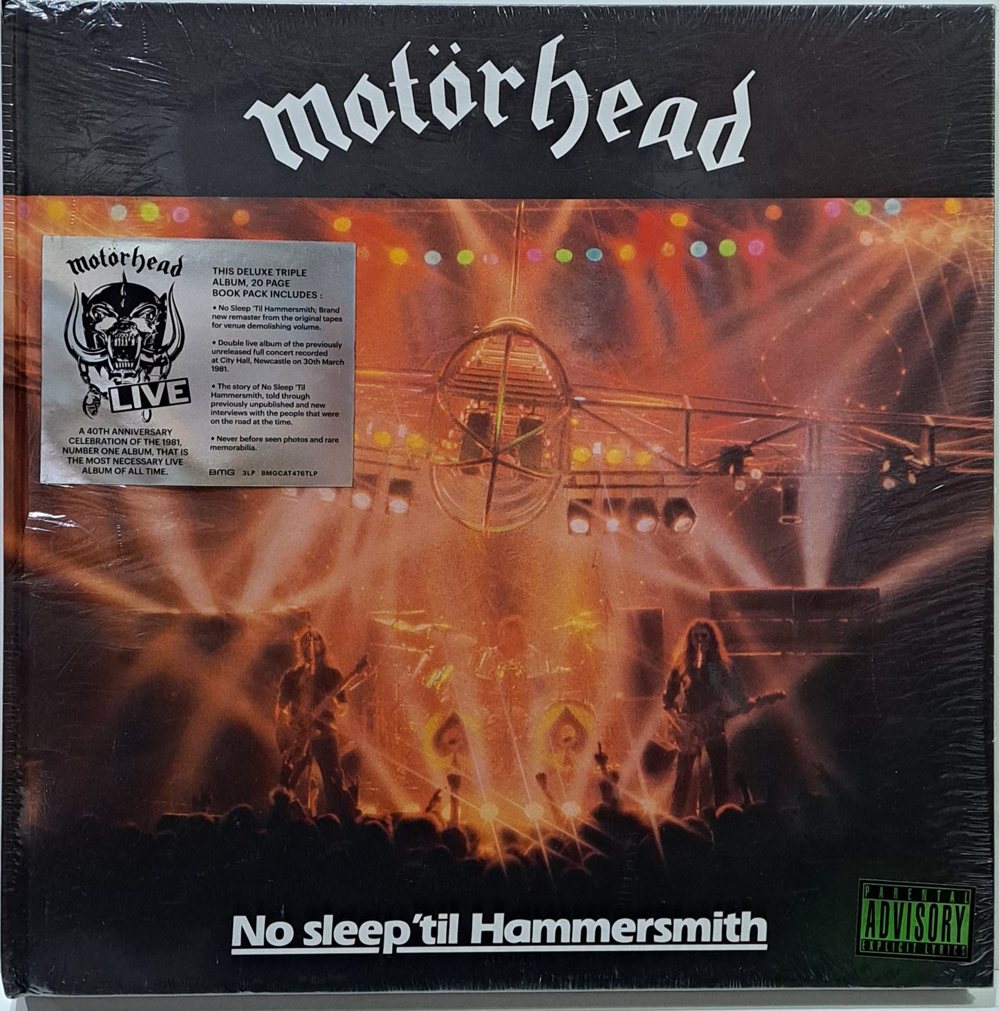 MOTORHEAD - NO SLEEP TIL HAMMERSMITH  3 LPS
