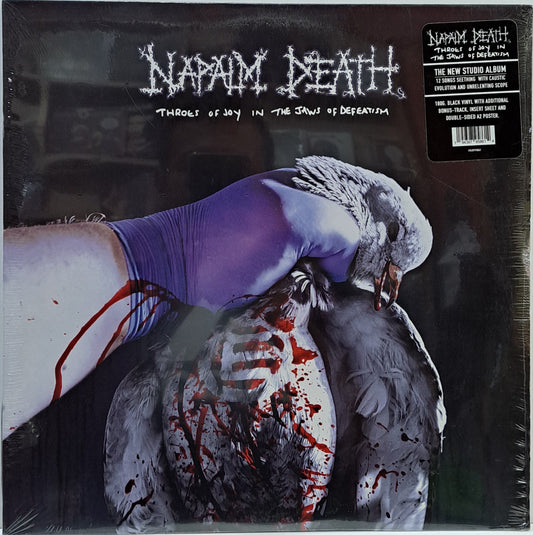 NAPALM DEATH - THROES OF JOY  LP