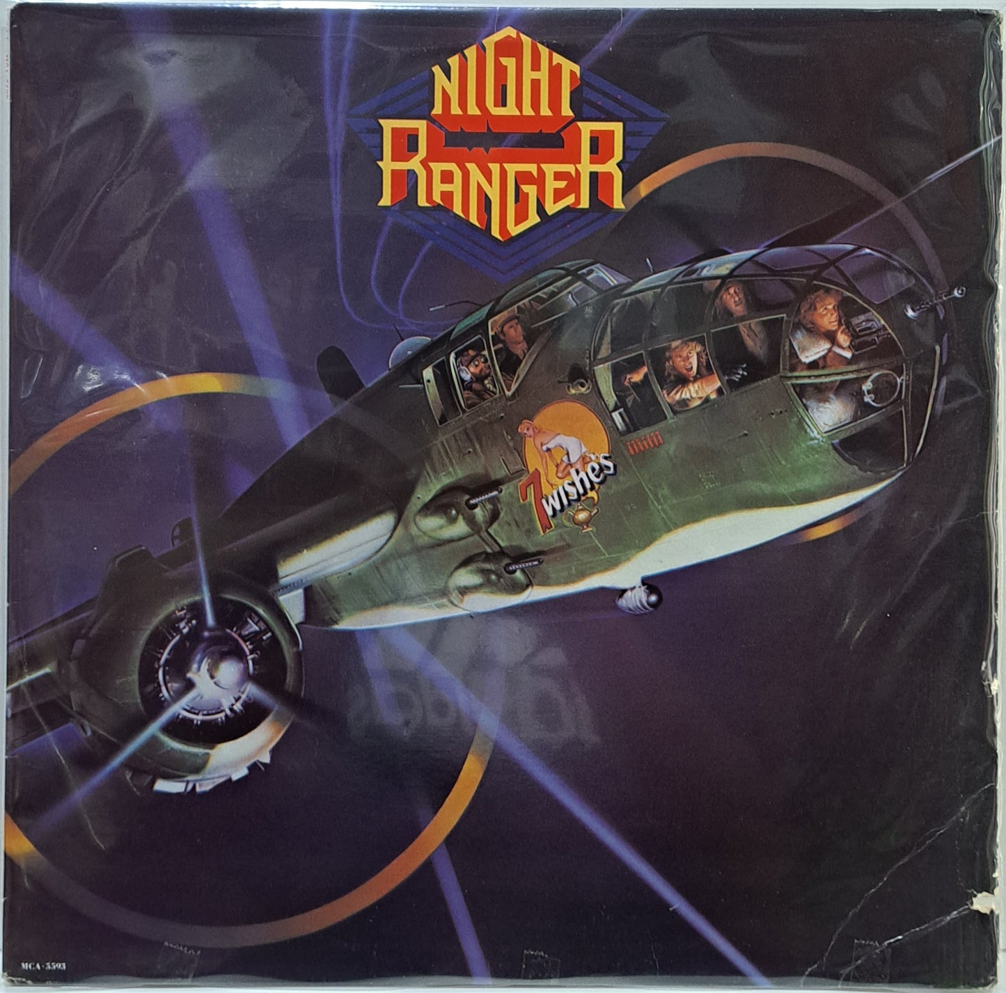 NIGHT RANGER - 7 WISHES  LP