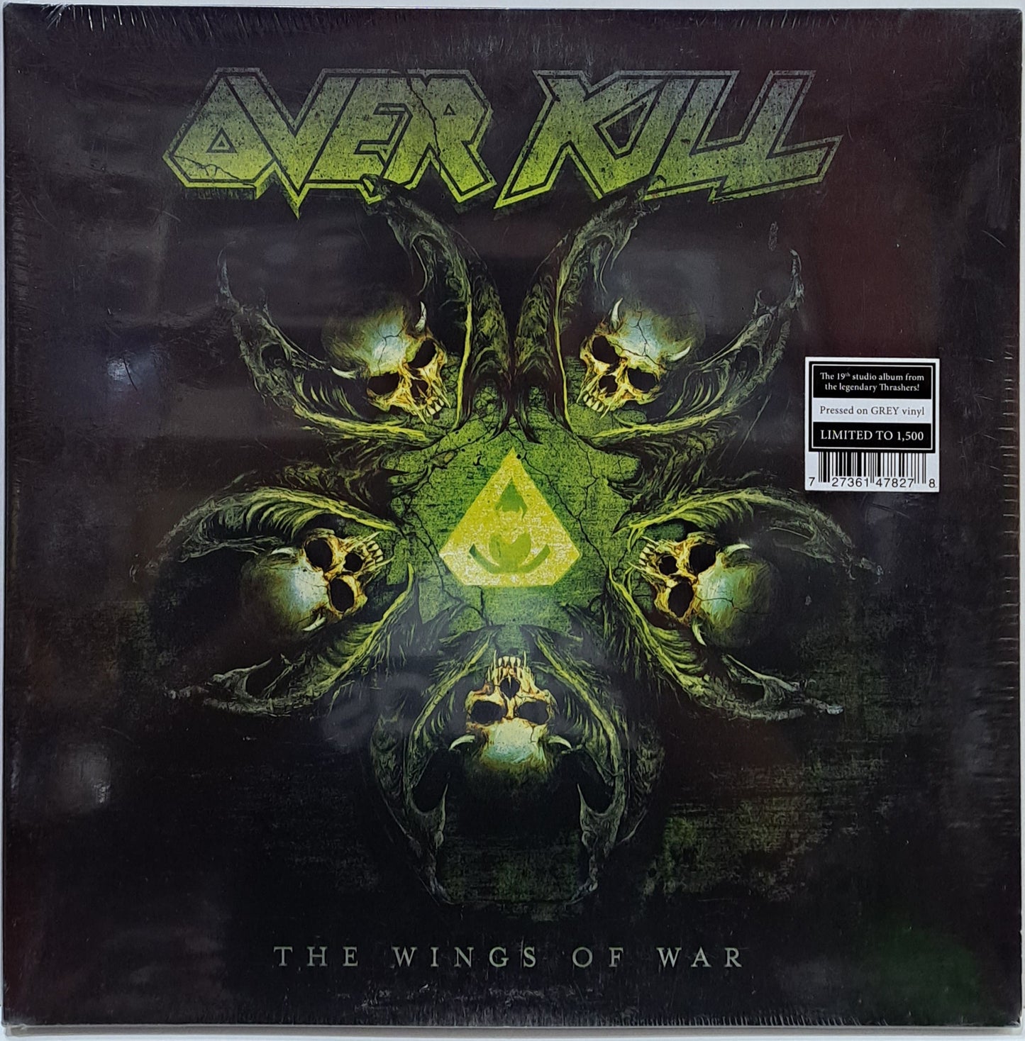 OVER KILL - THE WINGS OF WAR  2 LPS