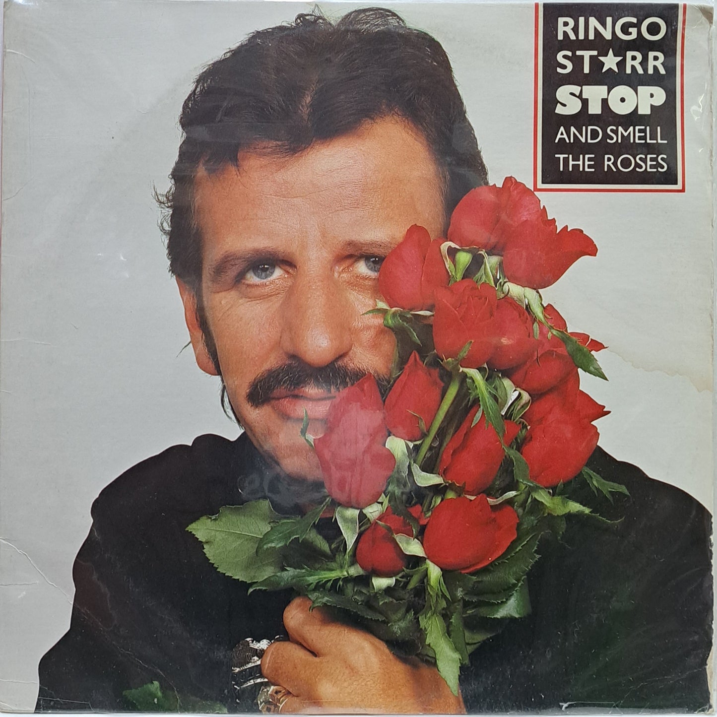 RINGO STARR - STOP AND SMELL THE ROSES  LP