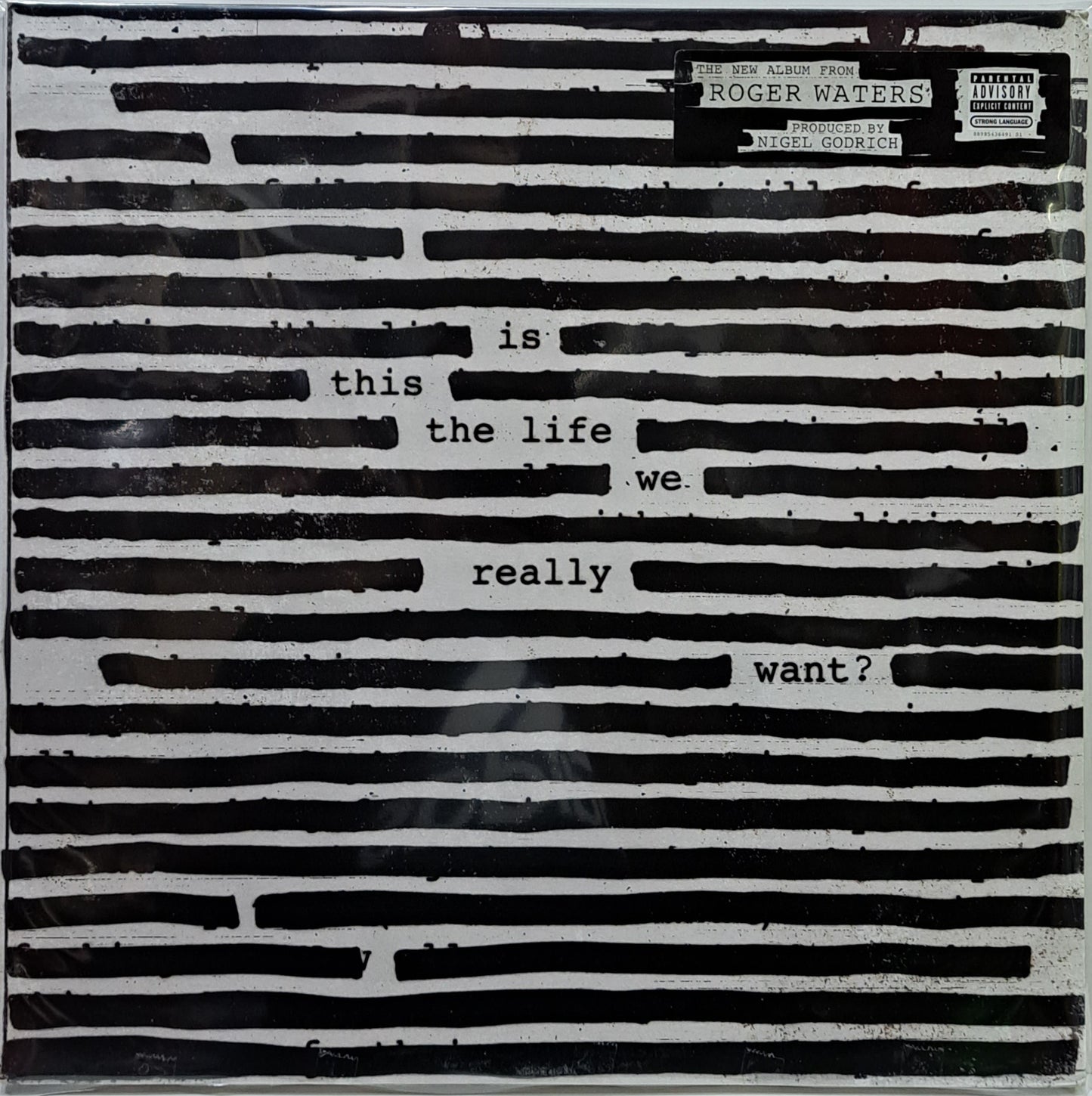 ROGER WATERS - IS THIS THE LIFE WE REALLY WANT  2 LPS