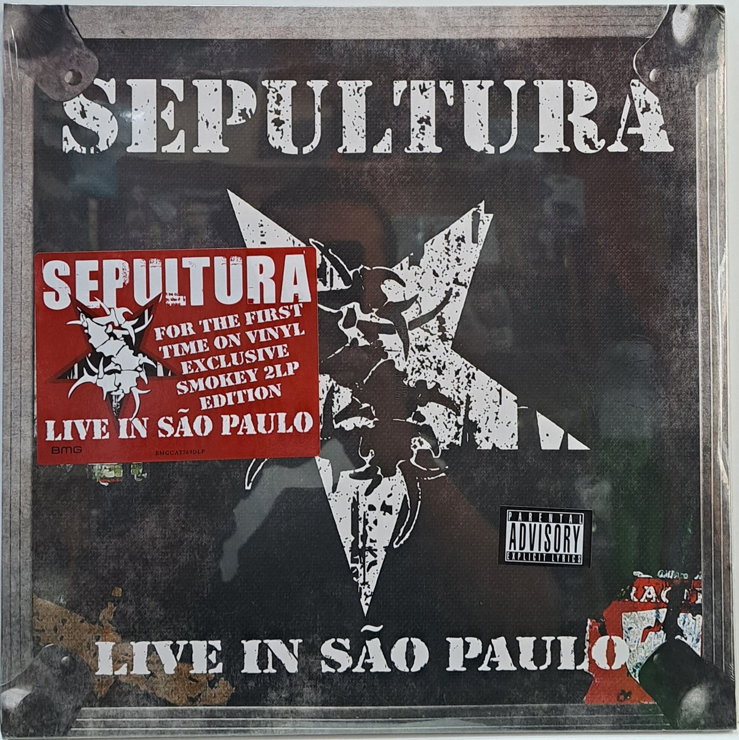 SEPULTURA - LIVE IN SAO PAULO  2 LPS