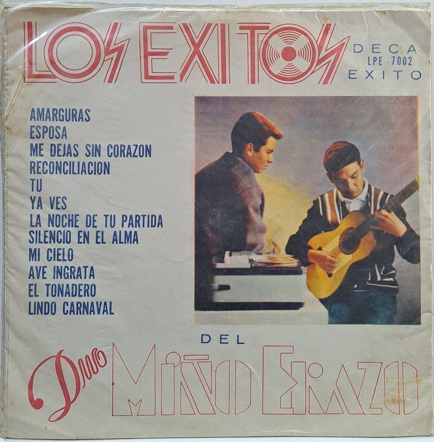 DUO MIÑO ERAZO - LOS EXITOS  LP