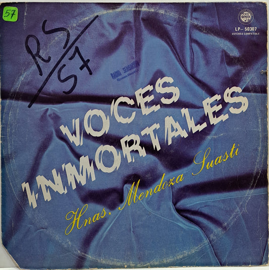 HNAS. MENDOZA SUASTI - VOCES INMORTALES LP