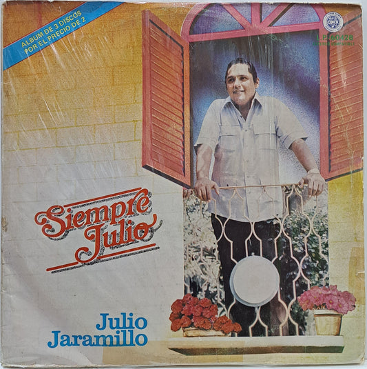 JULIO JARAMILLO - SIEMPRE JULIO  3 LPS