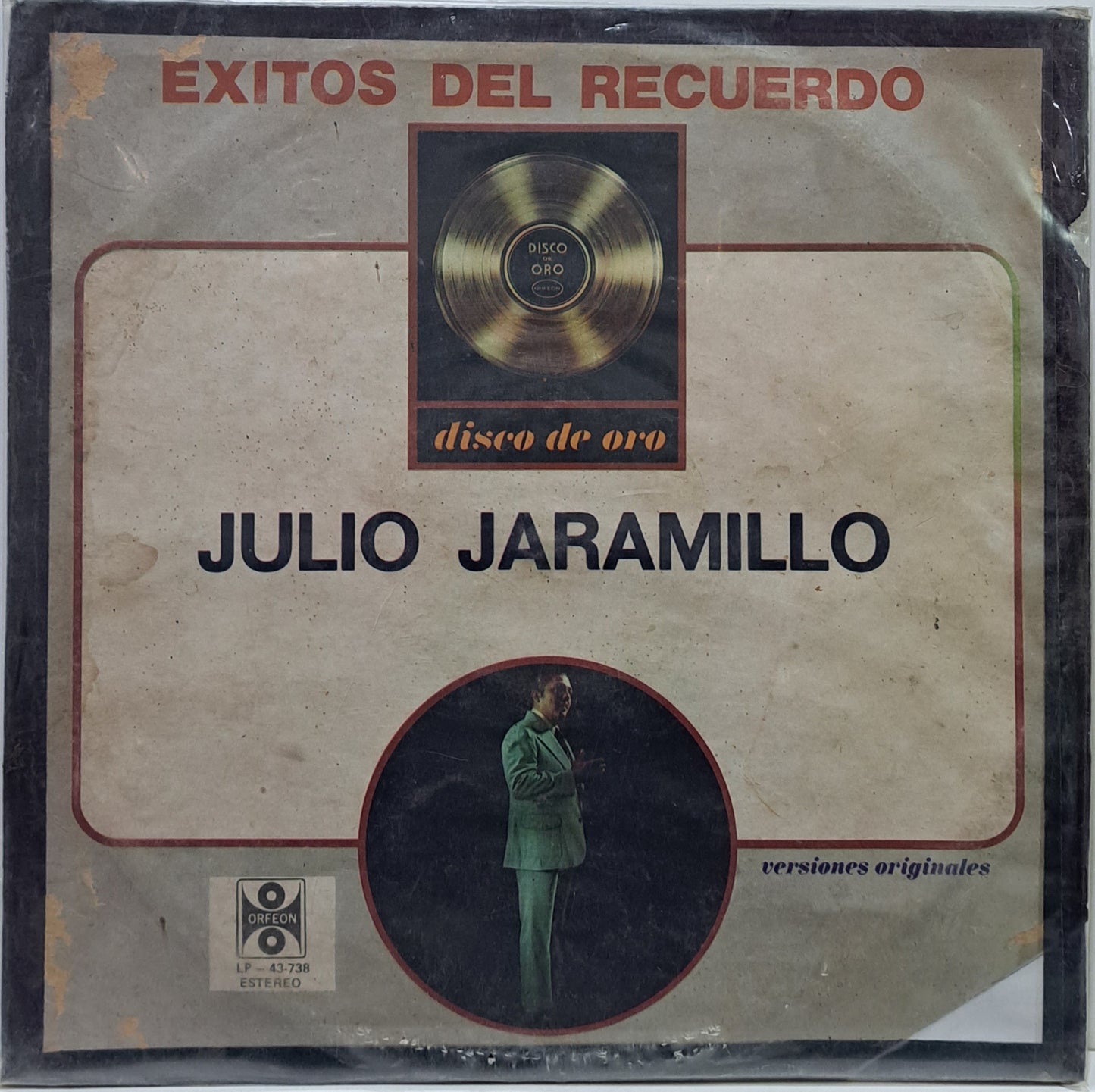 JULIO JARAMILLO - EXITOS DEL RECUERDO  LP