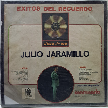 JULIO JARAMILLO - EXITOS DEL RECUERDO  LP