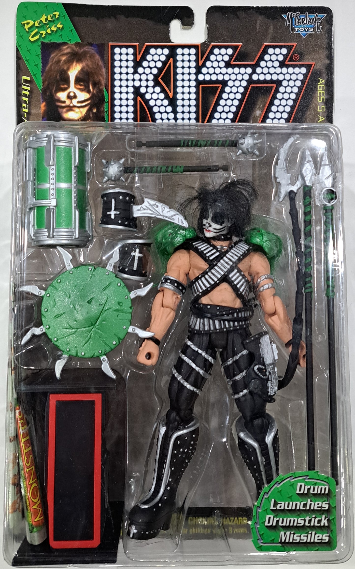 KISS - PETER CRISS ULTRA ACTION FIGURA DE COLECCIÓN